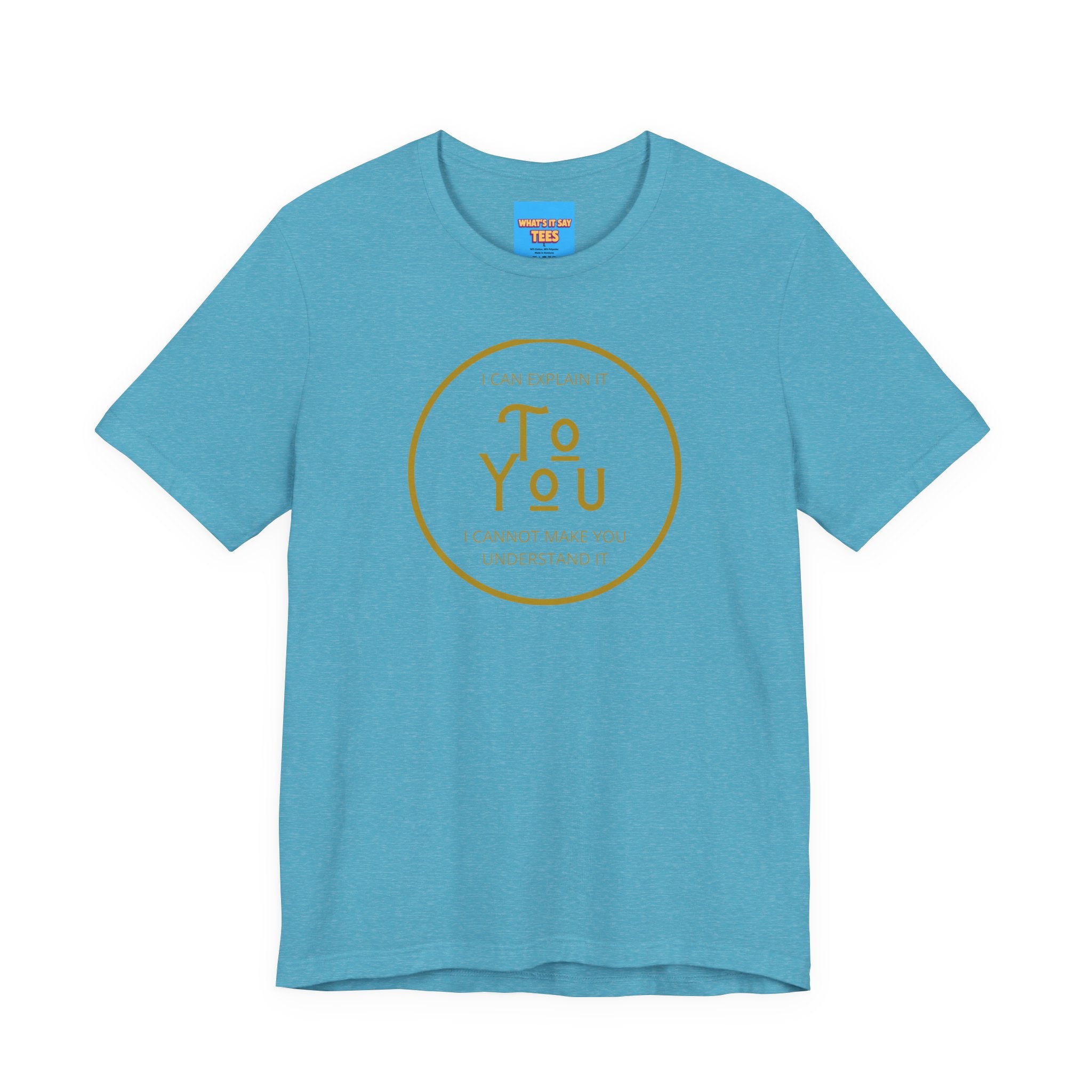 What's It Say Tees- I can explain it to you, I cannot make you understand it