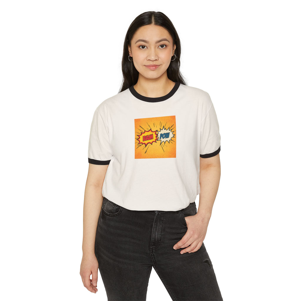 What's It Say Tees-  "POW" Comic Explosion Graphic