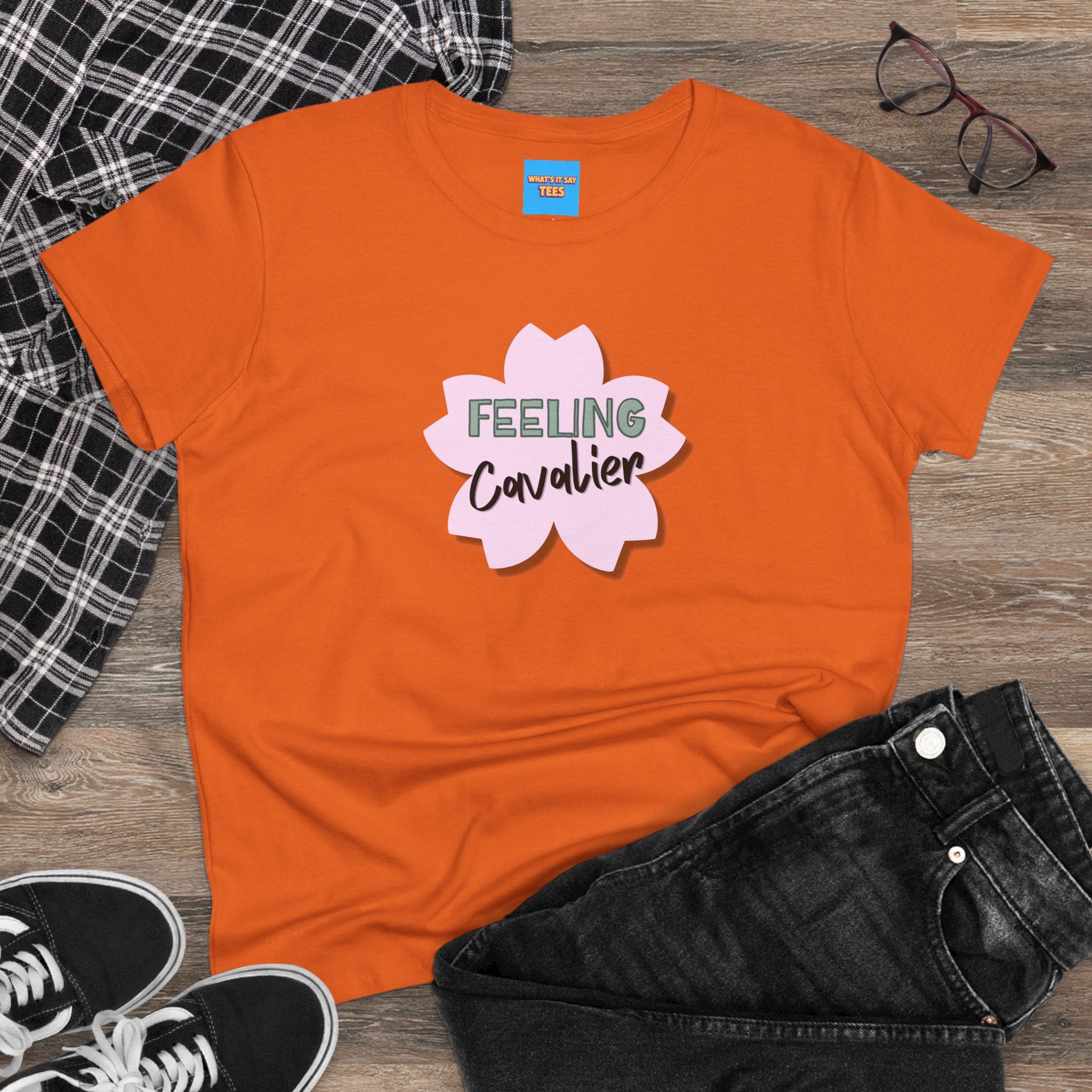What's It Say Tees-Feeling Cavalier